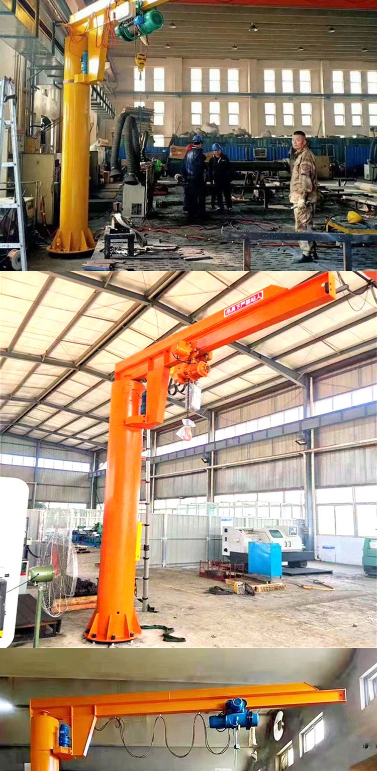 BZD型500公斤懸臂吊 廠區貨物搬運的安全操作與選擇——以百利達為例